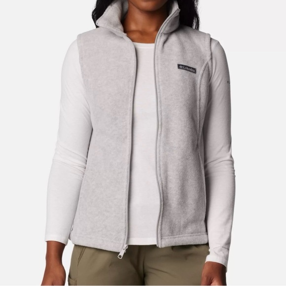 Columbia Jackets & Blazers - Gray Columbia Fleece Vest